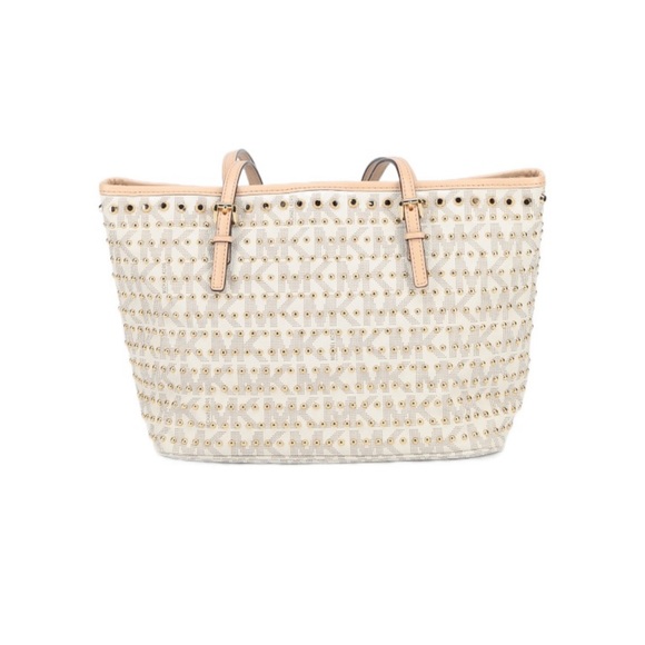 Michael Kors Studded Tote Bag EUC Low firm Price - Picture 7 of 8